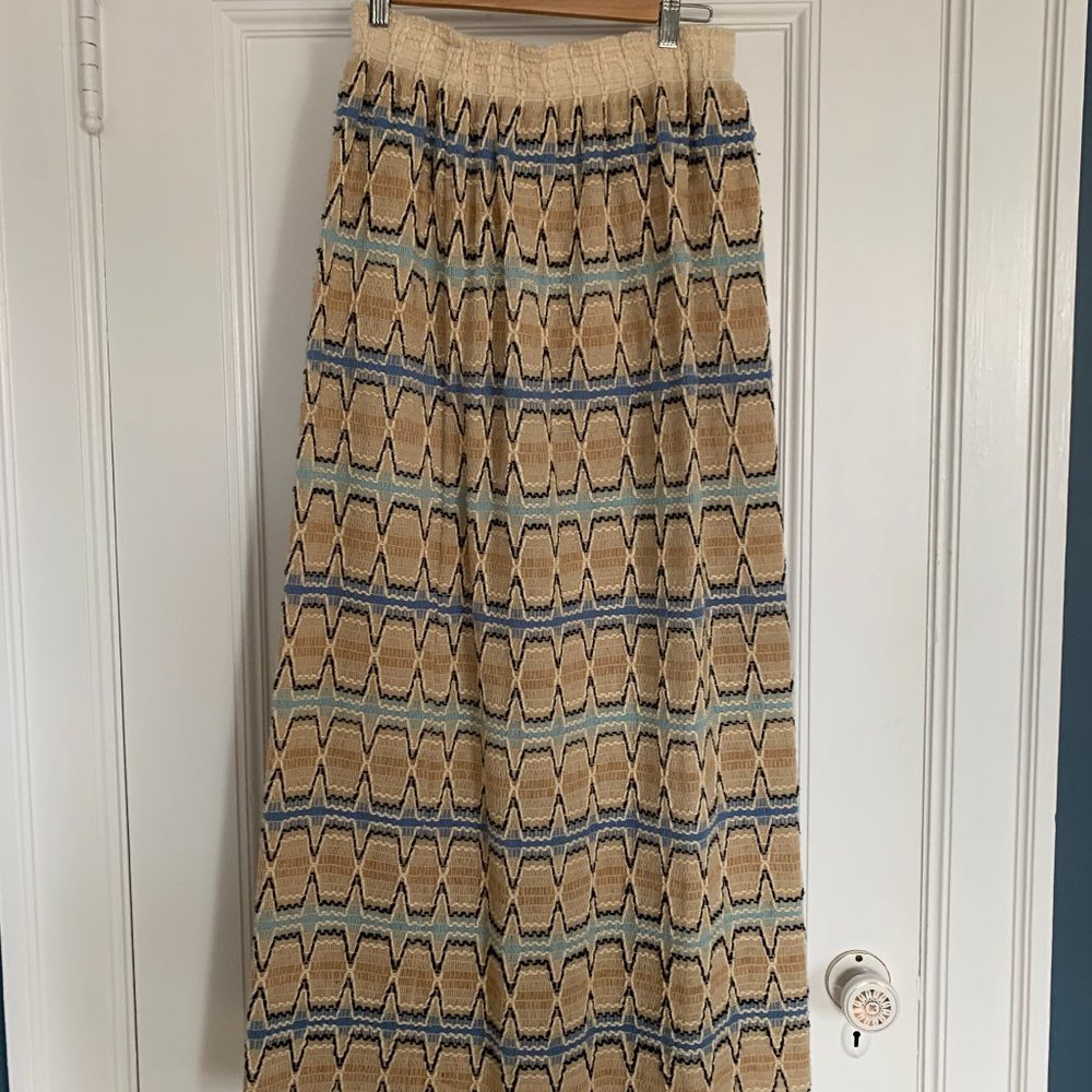 Awesome Vintage Wool Maxi Skirt